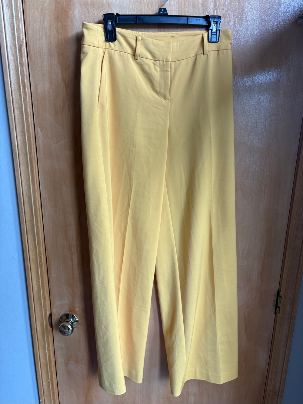 Bright Yellow Wide-Leg Women’s Pants